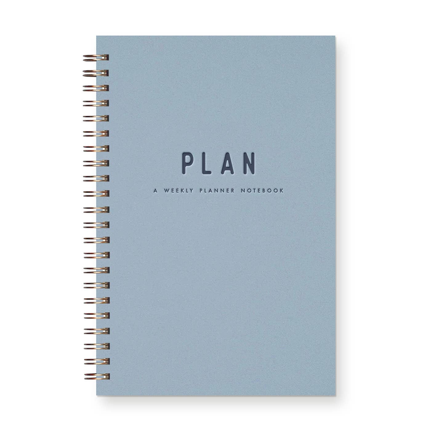 Simple Plan Undated Weekly Planner Notebook