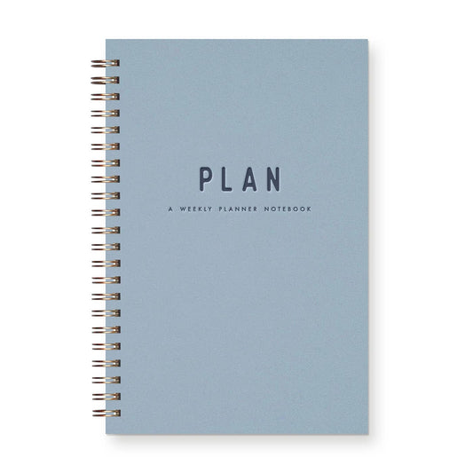 Simple Plan Undated Weekly Planner Notebook