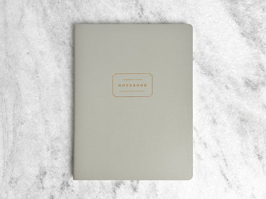 Cloth-Covered Composition Notebook