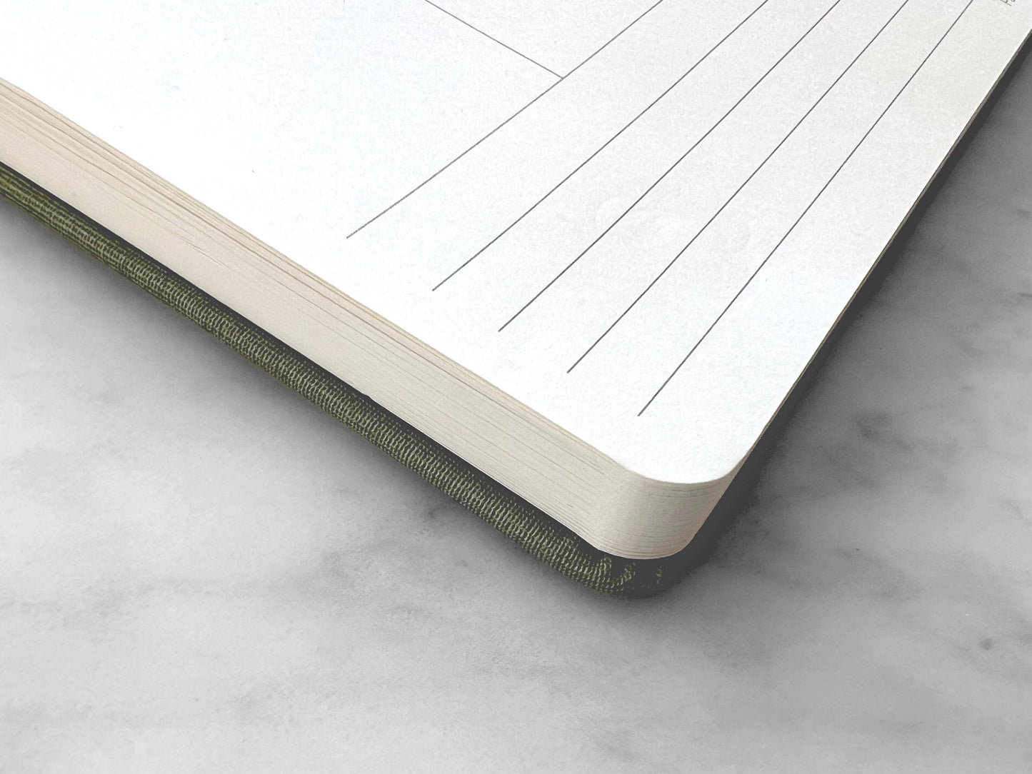 Refillable Weekly Planner Notepad with Brass Screws