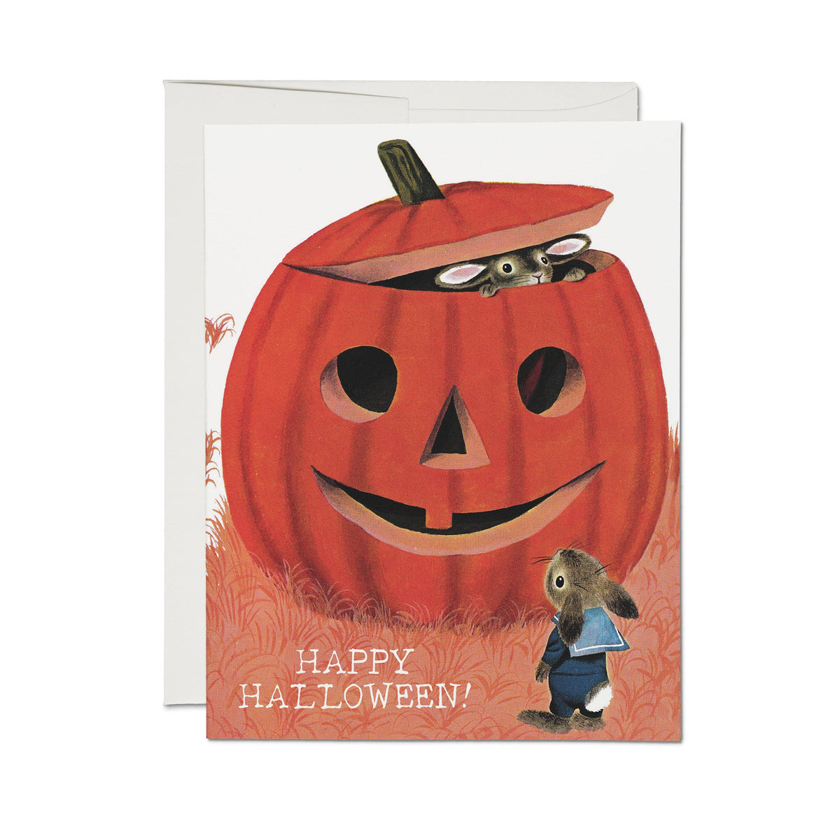 Vintage Richard Scary Halloween Pumpkin Card