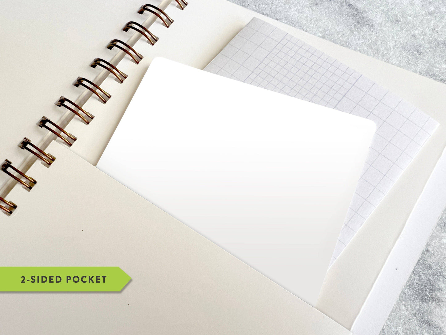 2026-2027 Academic Planner – Peach Bookcloth 12-Month