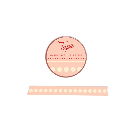 Dot Checklist Functional Washi Tape