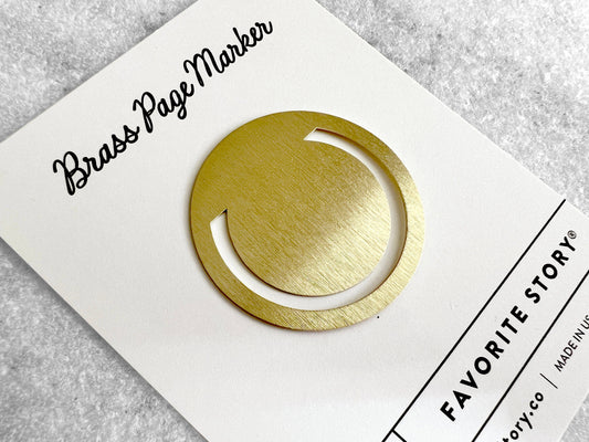 Brass Page Marker
